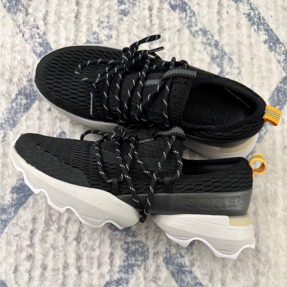 Sorel Women's Black and White Sneakers